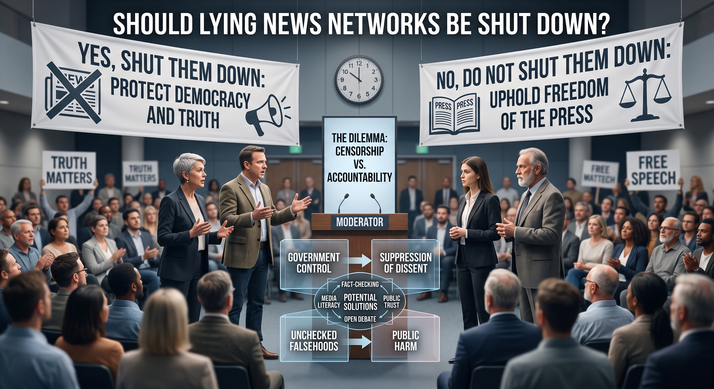 Ep21: Should Lying News Networks Be Shut Down artwork